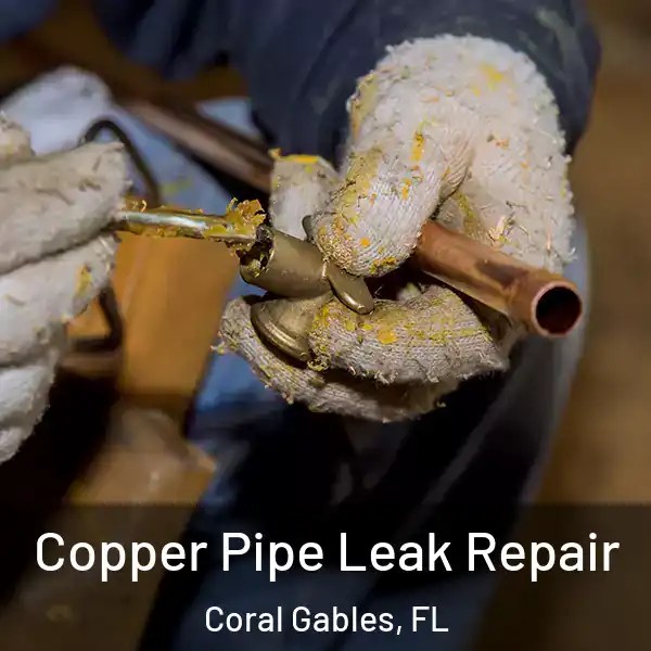  Copper Pipe Leak Repair Coral Gables, FL