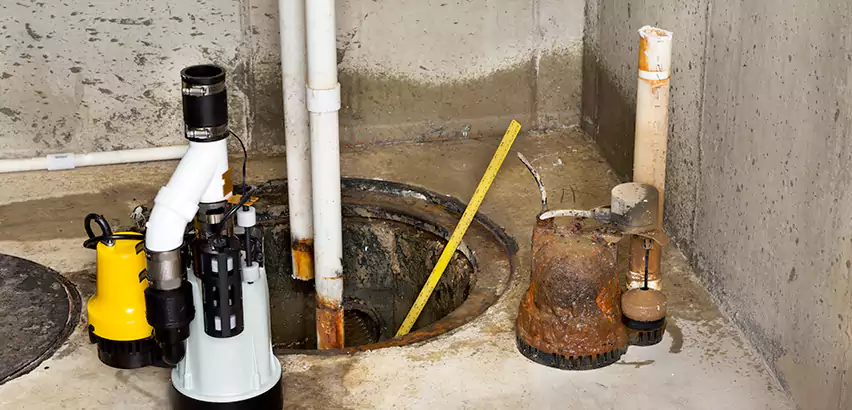 Installing Sump Pump in Finished Basement in Coral Gables, FL