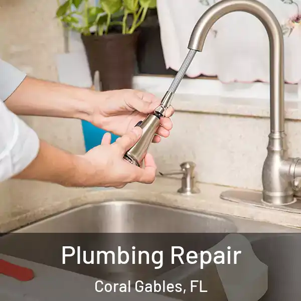  Plumbing Repair Coral Gables, FL
