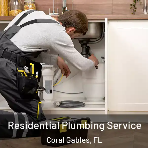  Residential Plumbing Service Coral Gables, FL