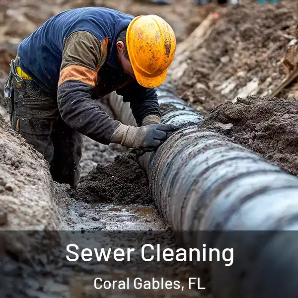  Sewer Cleaning Coral Gables, FL