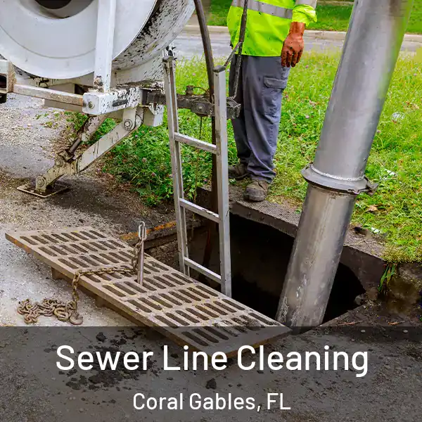  Sewer Line Cleaning Coral Gables, FL