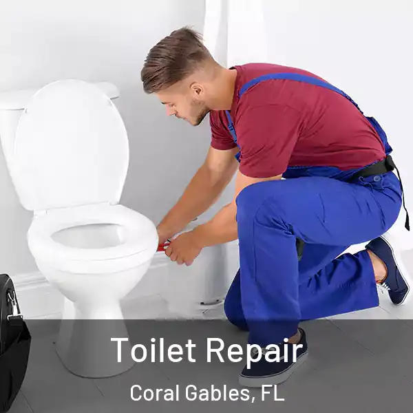  Toilet Repair Coral Gables, FL
