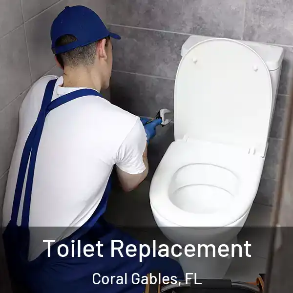  Toilet Replacement Coral Gables, FL
