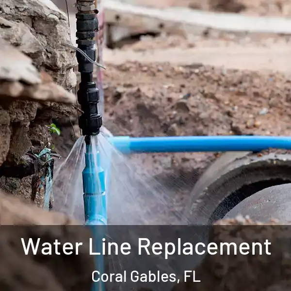  Water Line Replacement Coral Gables, FL